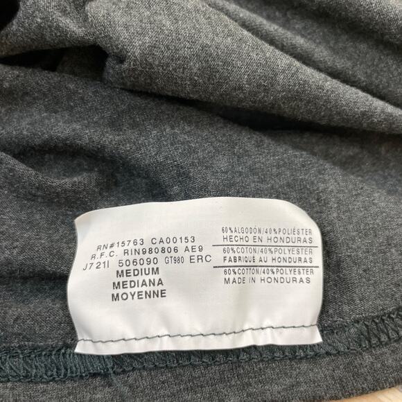 Rivalry Threads NCAA Clemson Tigers Paw Print Gray Crewneck T Shirt Size M - Picture 4 of 4